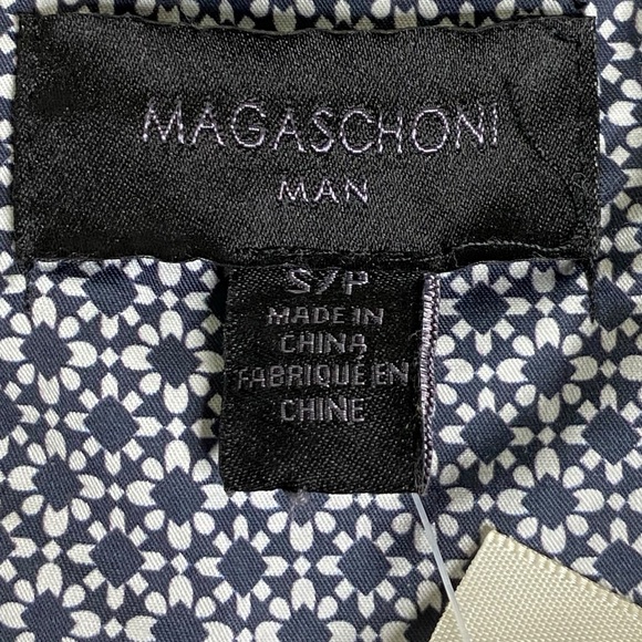 Magaschoni Black Knit Full Zip Bomber Jacket Men’s Size S - Picture 5 of 13